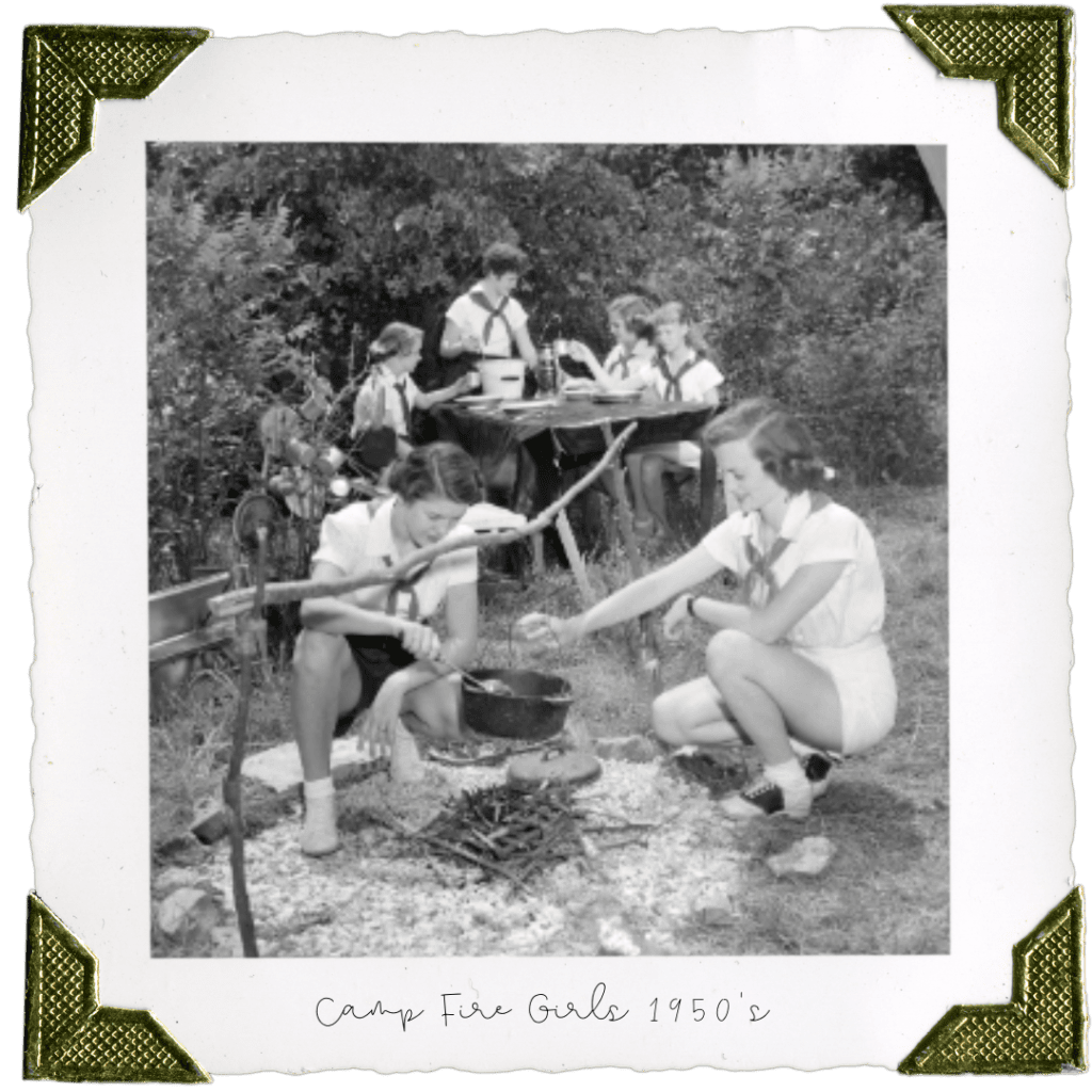 Camp Fire Girls 1950's