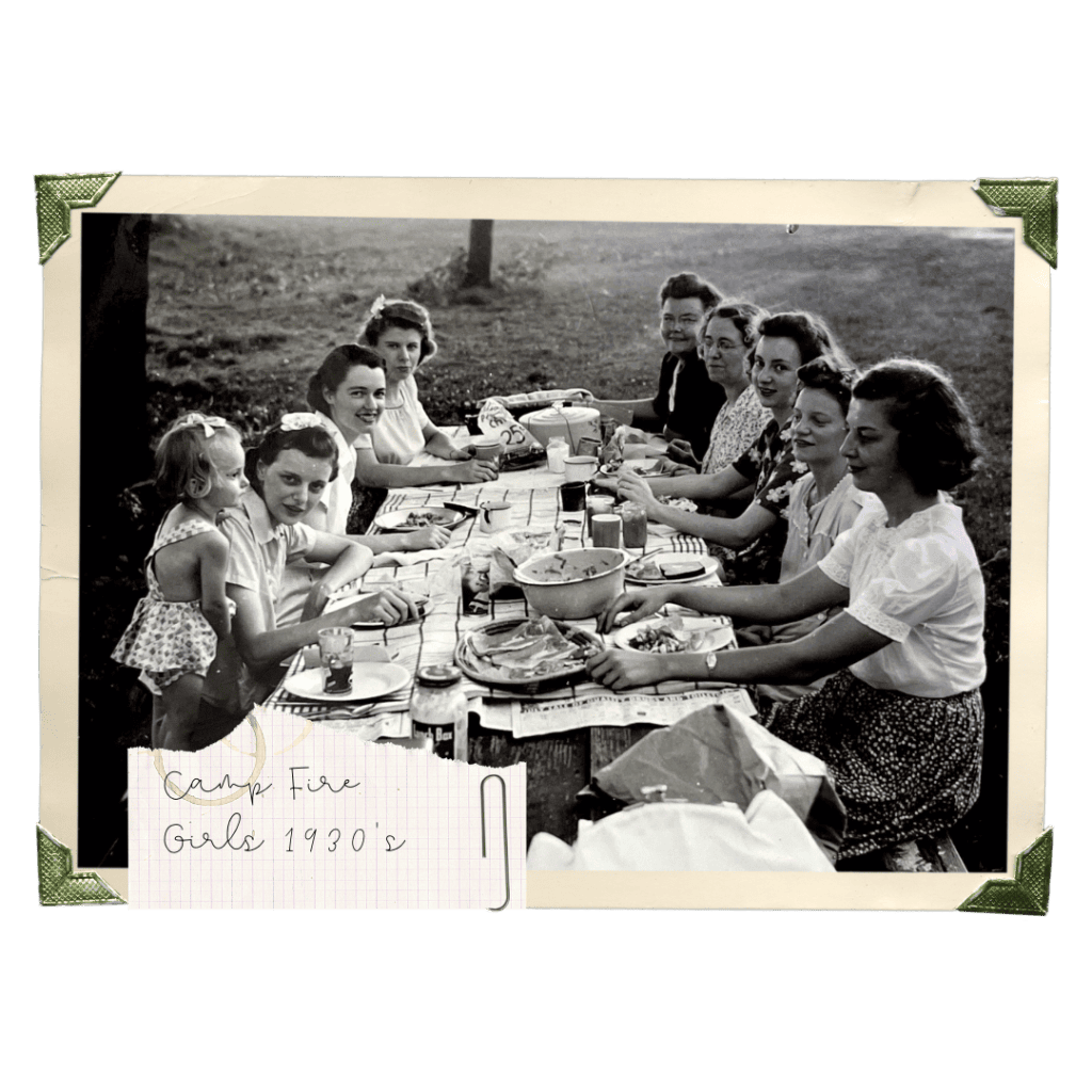 Camp Fire Girls 1930's