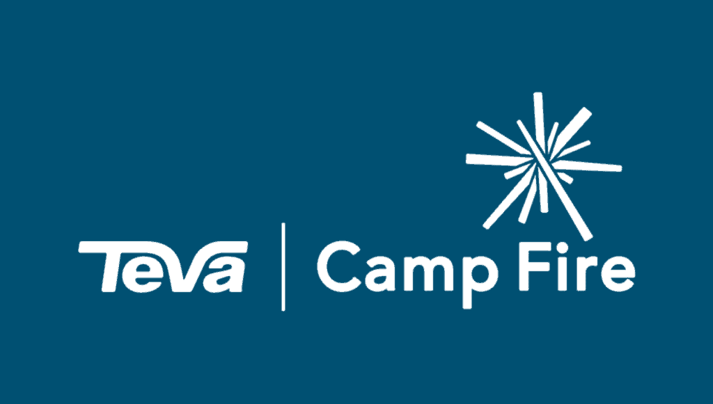 Teva + Camp Fire Logos